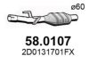 ASSO 58.0107 Catalytic Converter